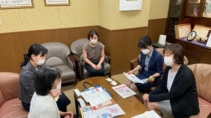 卒業生が活躍！就職先の看護部長さんたちが求人に来校！（●＾o＾●）
