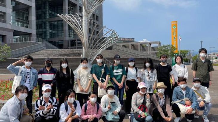 介護校2年生のクローバープラザの施設見学