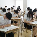 前期試験がんばりました！
