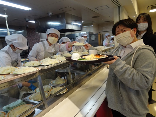 栄養士校1年生初めての集給