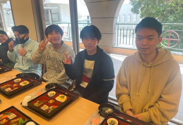 平岡介護福祉専門学校　ウエルカムランチ、美味しかったです！